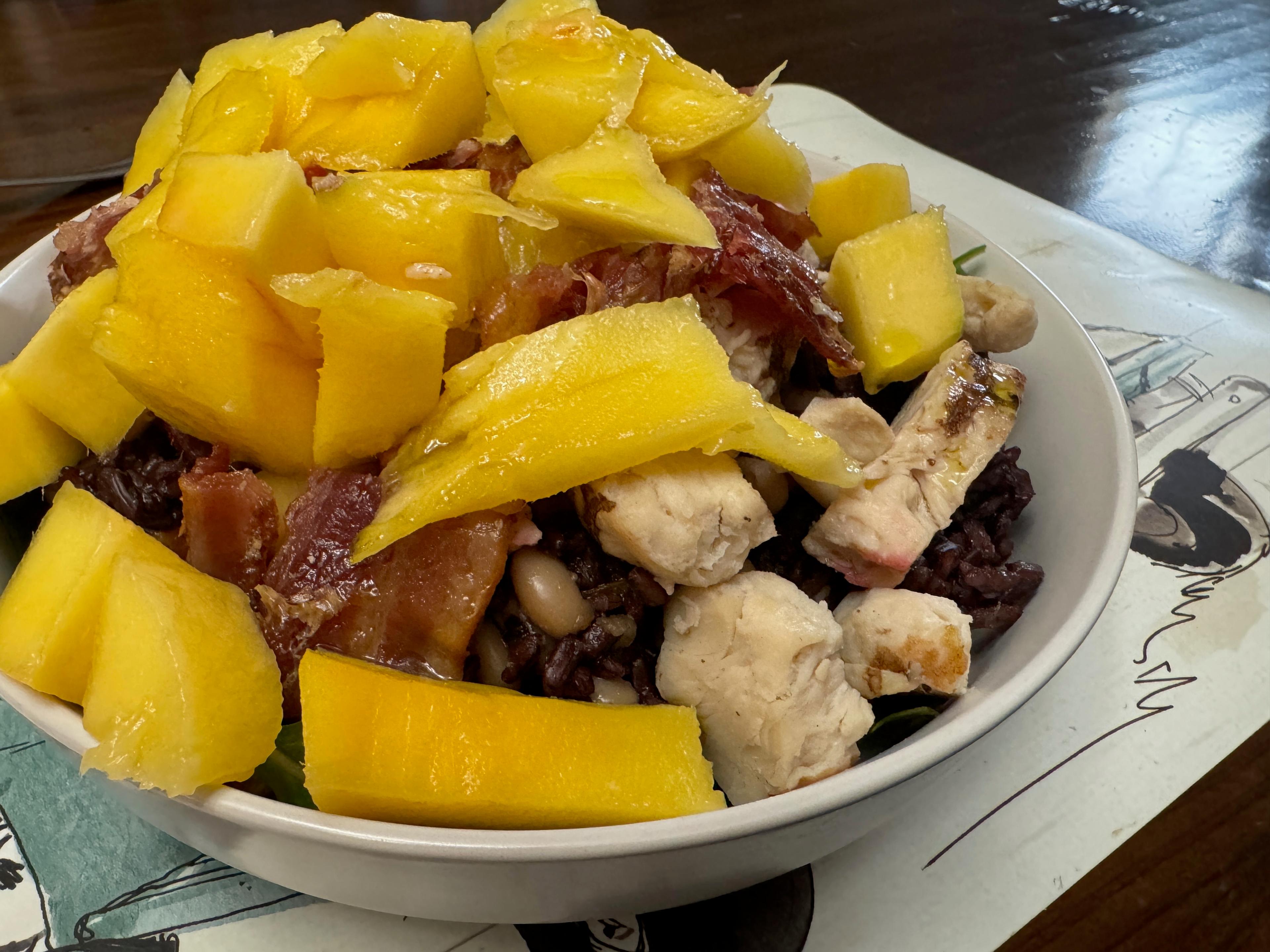 mango rice bowl