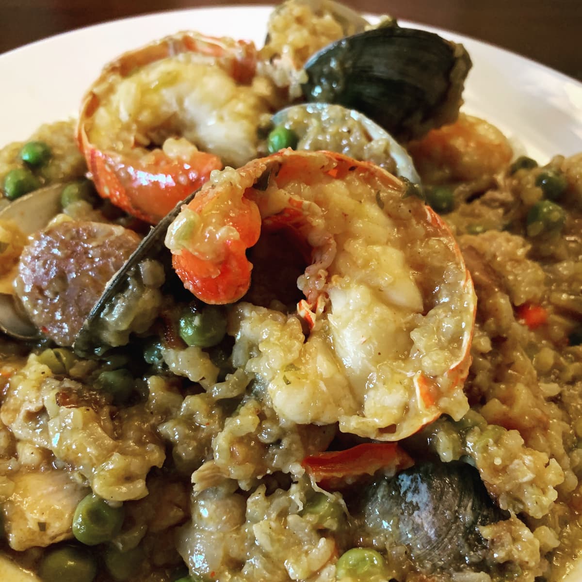 seafood risotto