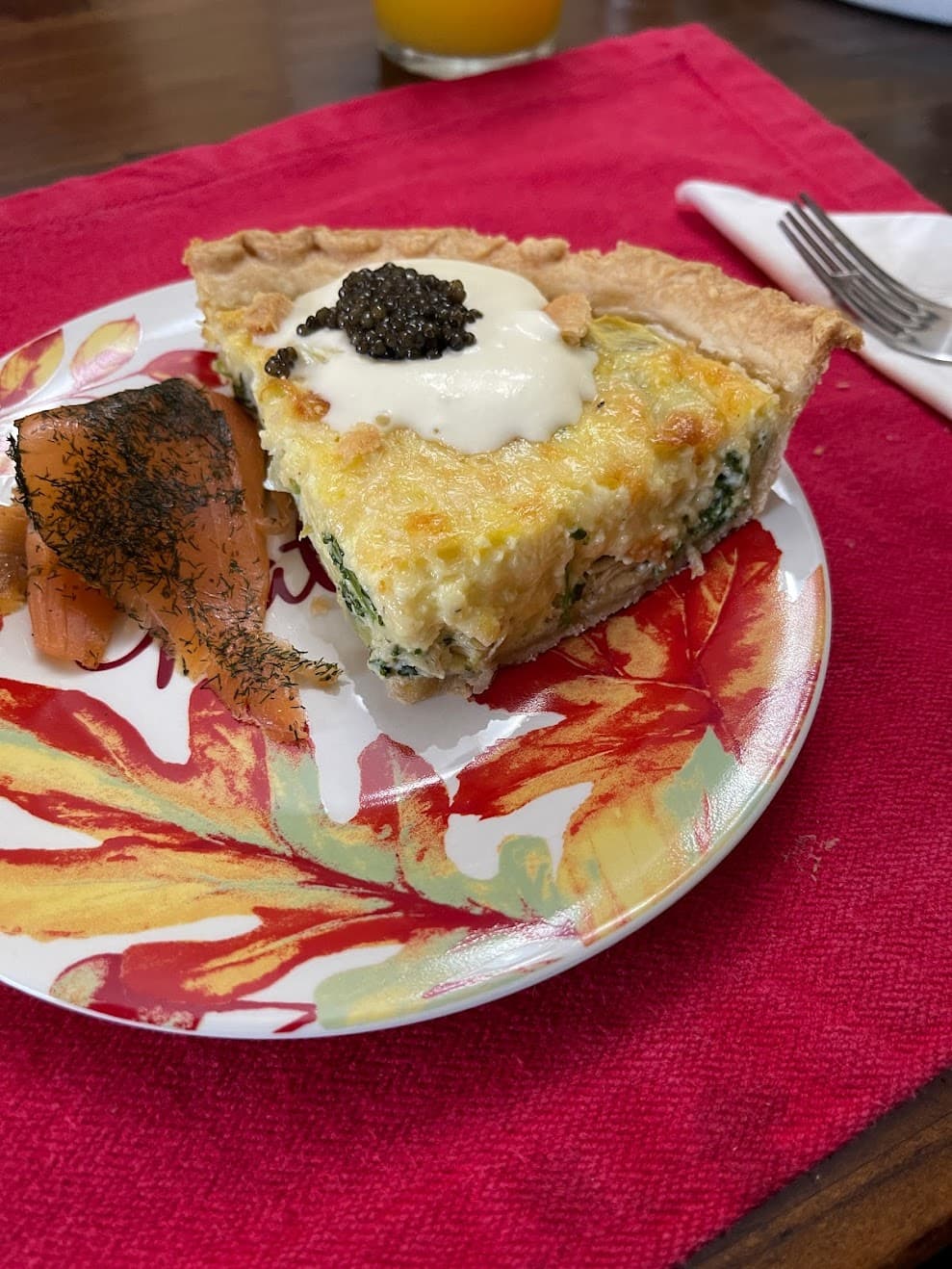 Quiche (a.k.a. Egg pie)